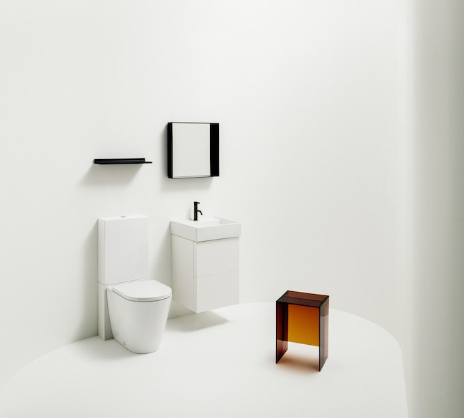 Kartell by Laufen Stand-WC, weiss