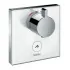 Hansgrohe ShowerSelect Glas Thermostat HighFlow, weiss/chrom