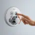 Hansgrohe ShowerSelect S Thermostat Unterputz für 2 Verbraucher, einfache Bedienung der Select-Tasten