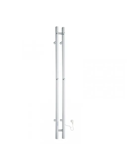 Smedbo Dry Elektrischer Handtuchwärmer mit Timer-Funktion, 120 x 1500 mm, edelstahl