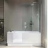Duravit Shower + Bath Badewanne mit Duschzone