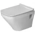 Wand-Tiefspül-WC Compact Duravit Rimless® 370 x 480 mm