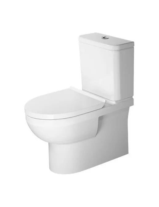 Stand-WC Kombination Duravit Rimless®, 365 x 655 mm
