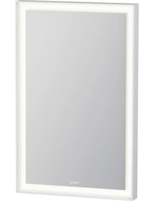 Duravit L-Cube Spiegel mit LED Beleuchtung, 450 mm