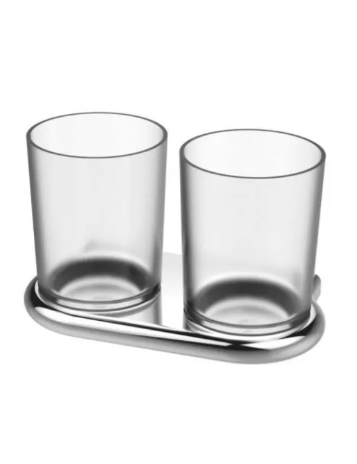 Bodenschatz NIA Doppelglashalter mit Mattglas