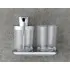 Bodenschatz NIA Set Seifenspender mit Tritanglas klar BPA frei