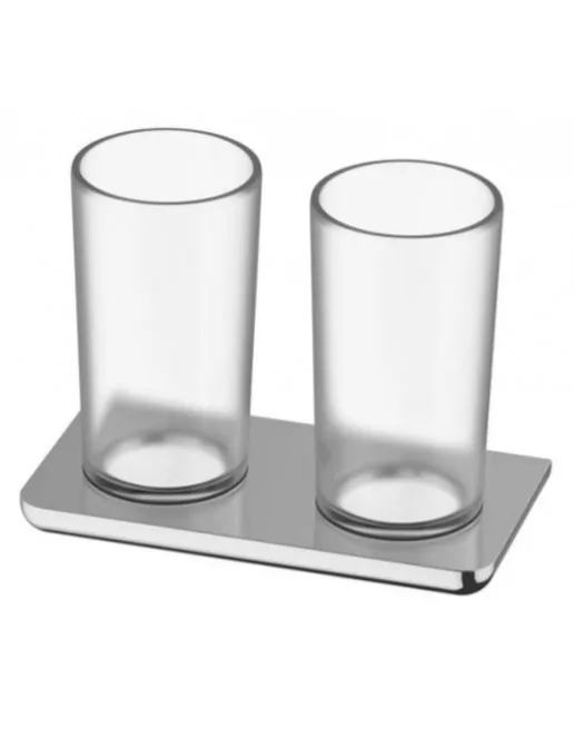 Bodenschatz LIV Doppelglashalter mit Mattglas