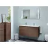 Villeroy & Boch Clear Möbel-Set mit Lichtspiegel, Waschtisch und Waschtischunterschrank 60cm, mehrfarbig