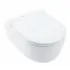 Villeroy & Boch Easy Combi-Pack Wand-Tiefspül-WC mit CeramicPlus