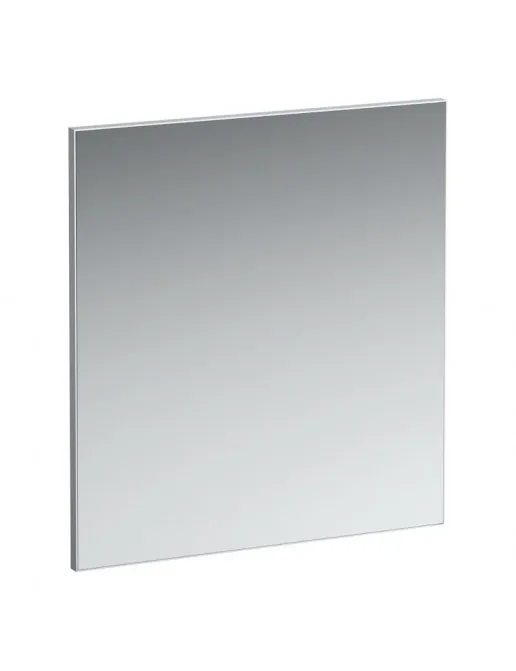 Laufen Frame 25 Spiegel rechteckig, Breite: 60 - 65 cm, silber