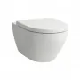Laufen Moderna S Wand-Tiefspül-WC DESIGN Compact mit/ohne Clean Coat weiss matt